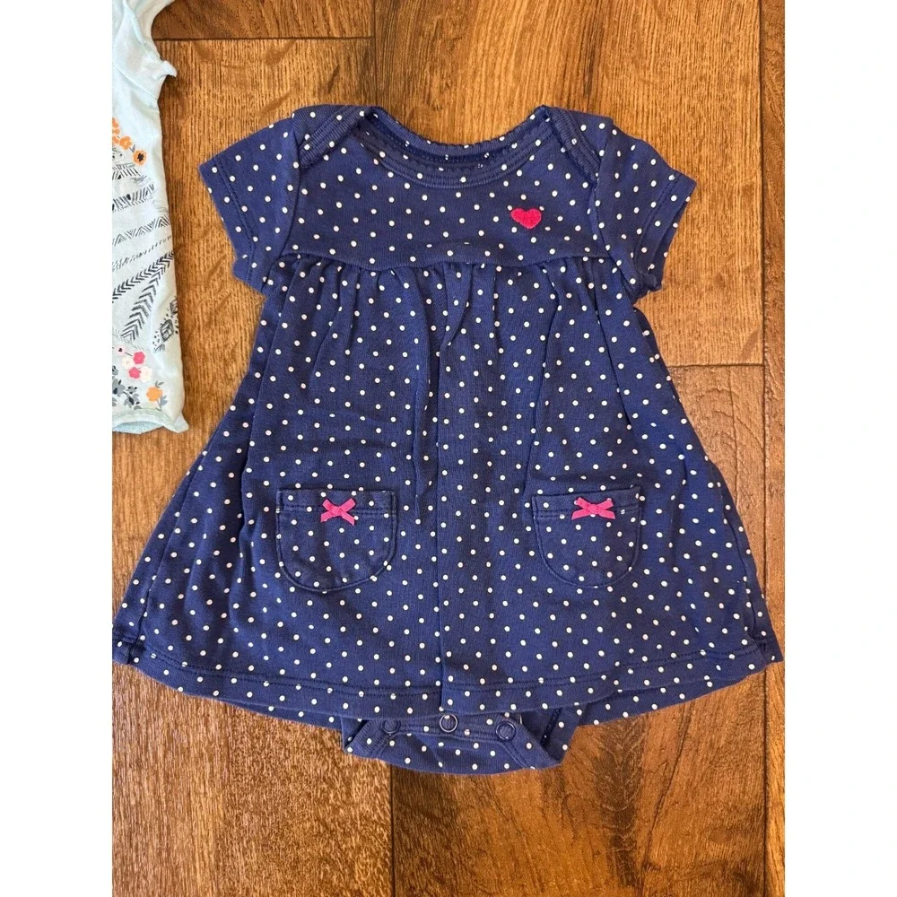 Carters Baby Clothes Girl 3 Months Shorts‎ Shirt Dress Romper Summer Outfits Lot